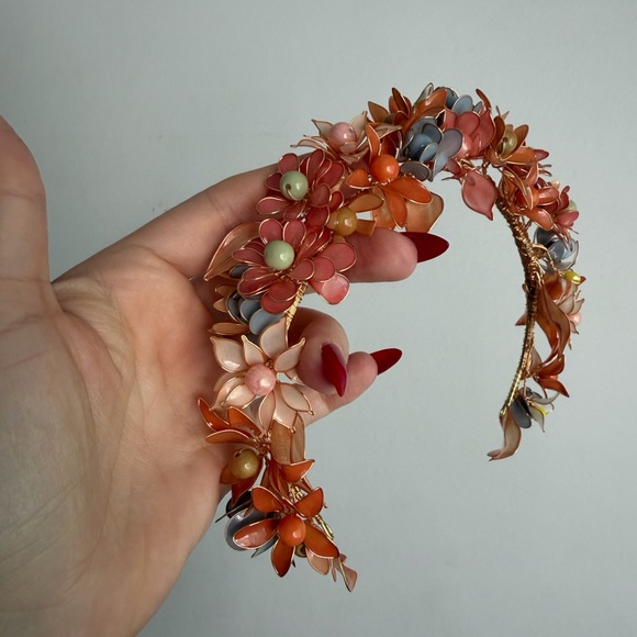 Floral Multicolor Headband Tiara main image 9